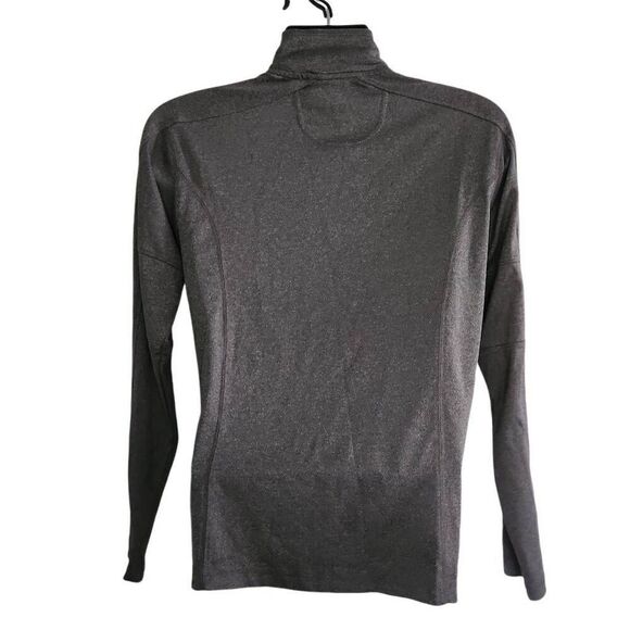 Michigan Wolverines Men's Size Small Gray Blue 1/4 Zip Long Sleeve Pullover - Picture 2 of 4